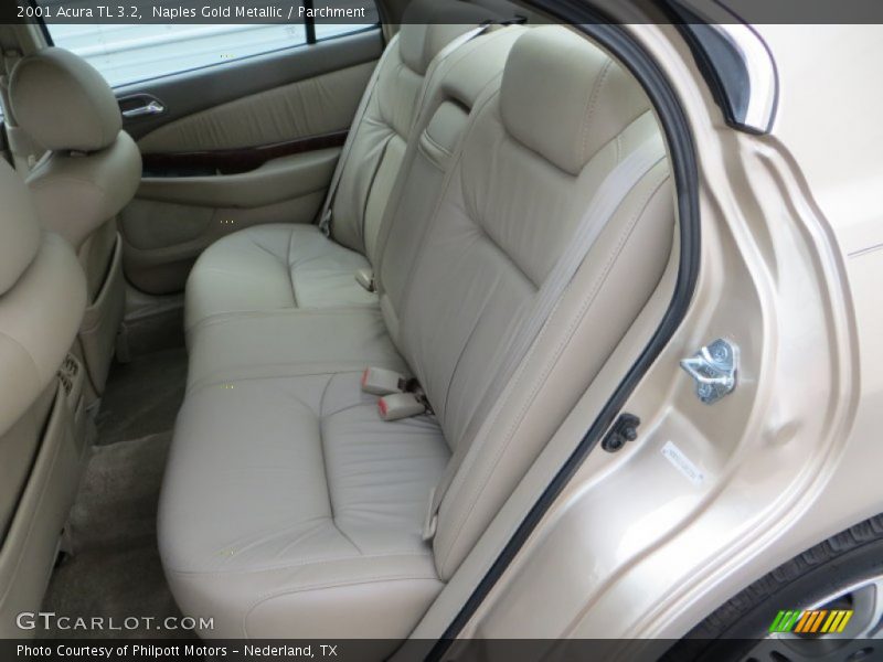 Naples Gold Metallic / Parchment 2001 Acura TL 3.2