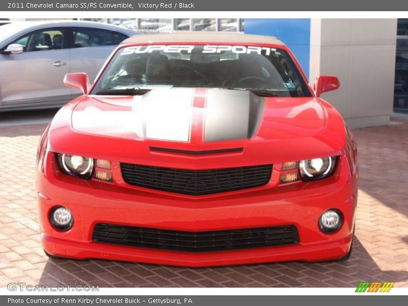 Victory Red / Black 2011 Chevrolet Camaro SS/RS Convertible
