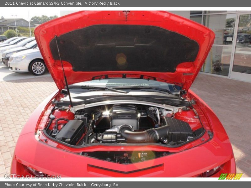 Victory Red / Black 2011 Chevrolet Camaro SS/RS Convertible