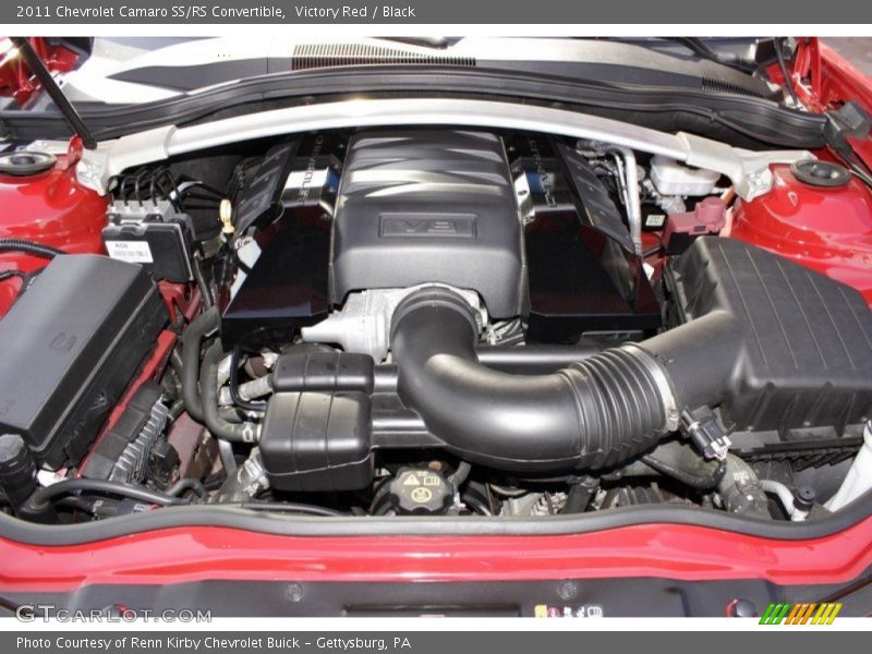 Victory Red / Black 2011 Chevrolet Camaro SS/RS Convertible