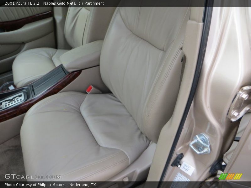 Naples Gold Metallic / Parchment 2001 Acura TL 3.2