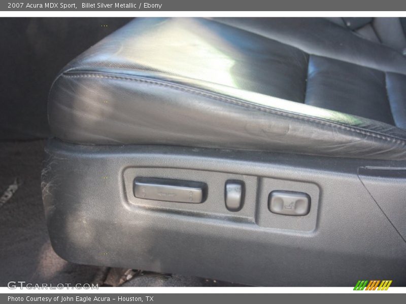 Billet Silver Metallic / Ebony 2007 Acura MDX Sport
