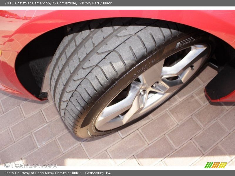 Victory Red / Black 2011 Chevrolet Camaro SS/RS Convertible