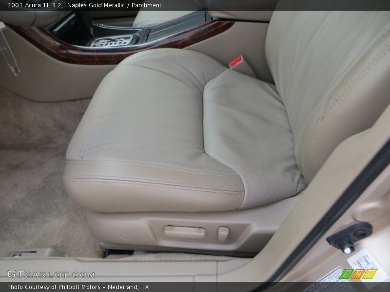 Naples Gold Metallic / Parchment 2001 Acura TL 3.2