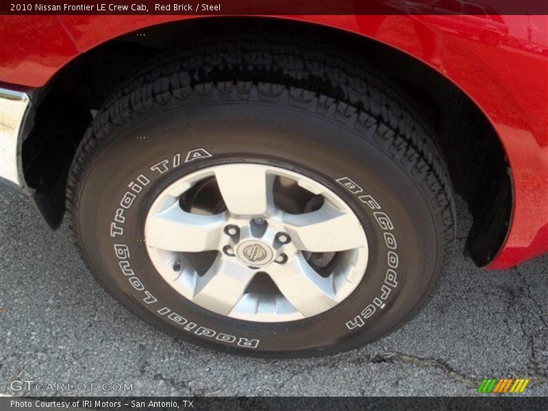 Red Brick / Steel 2010 Nissan Frontier LE Crew Cab