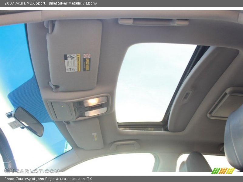 Billet Silver Metallic / Ebony 2007 Acura MDX Sport