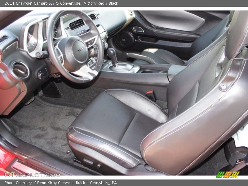 Victory Red / Black 2011 Chevrolet Camaro SS/RS Convertible