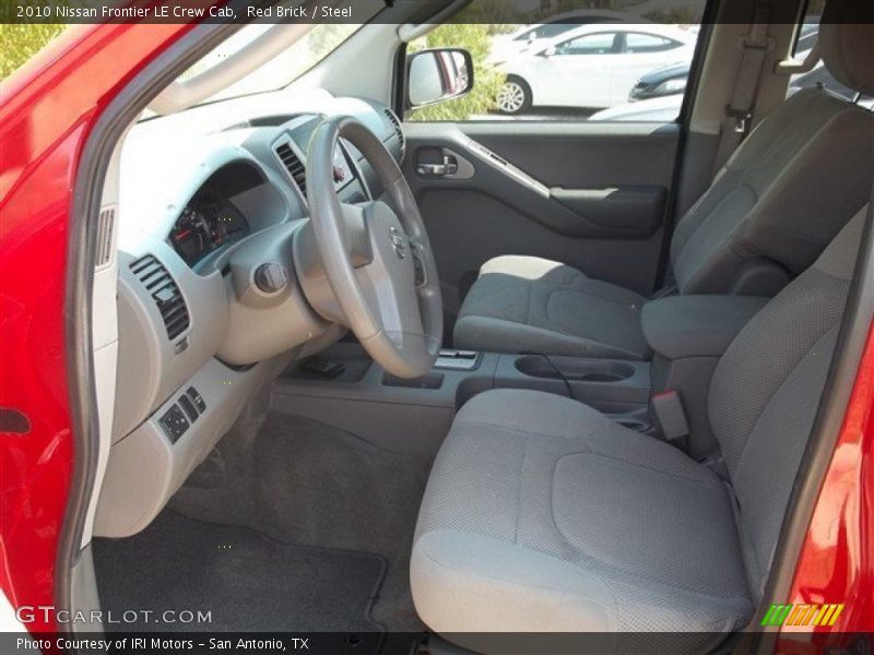 Red Brick / Steel 2010 Nissan Frontier LE Crew Cab