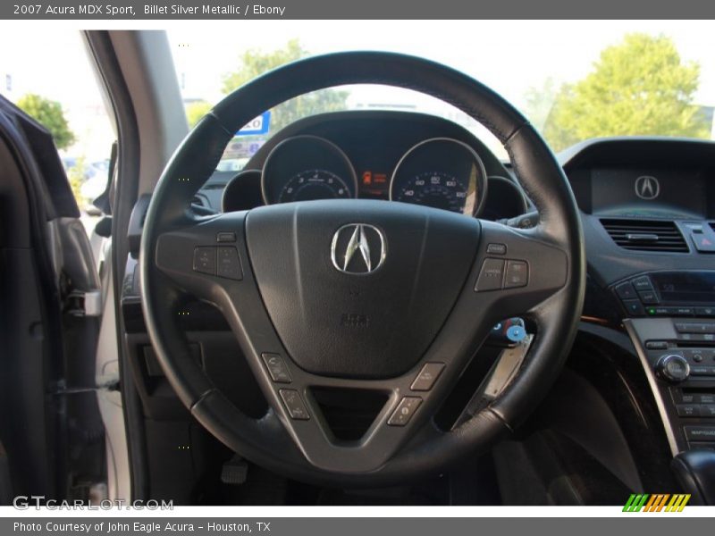 Billet Silver Metallic / Ebony 2007 Acura MDX Sport