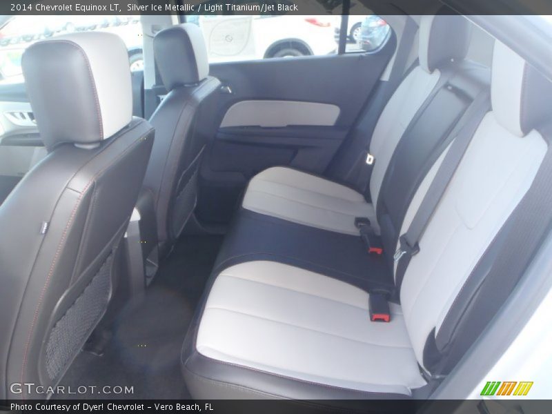 Silver Ice Metallic / Light Titanium/Jet Black 2014 Chevrolet Equinox LT