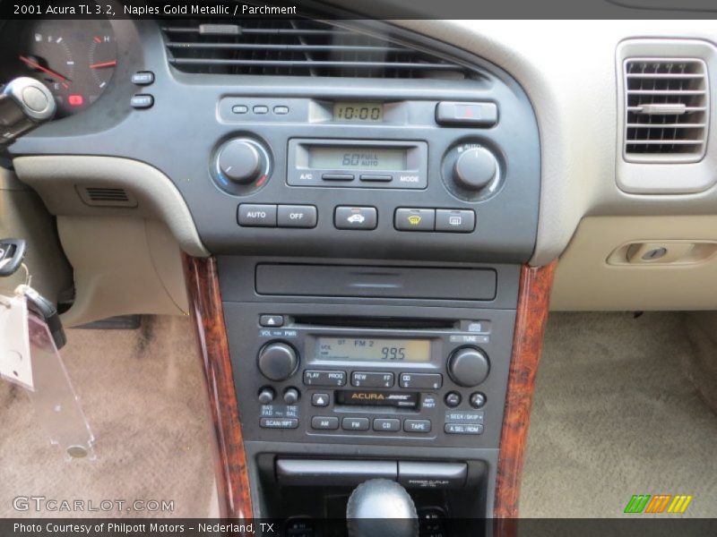 Naples Gold Metallic / Parchment 2001 Acura TL 3.2