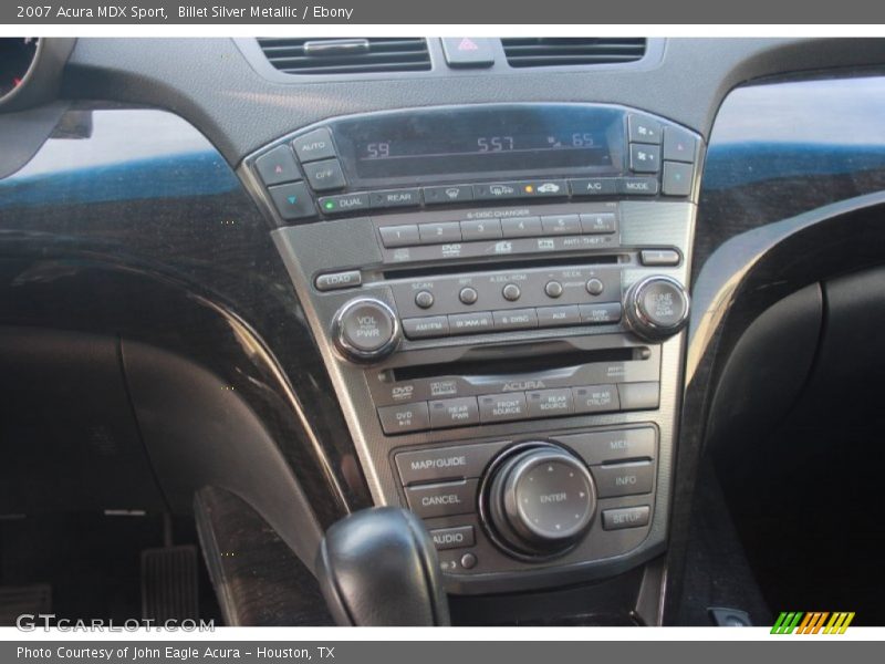 Billet Silver Metallic / Ebony 2007 Acura MDX Sport