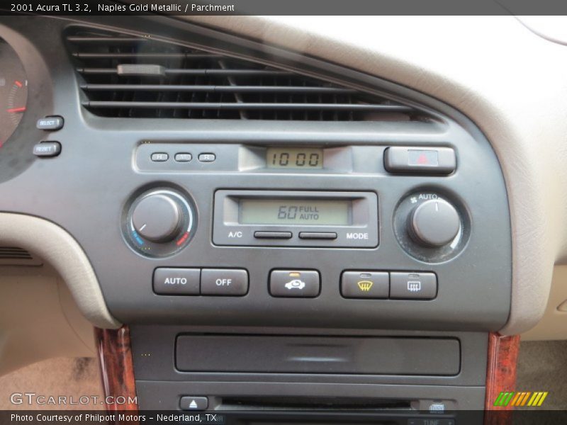 Naples Gold Metallic / Parchment 2001 Acura TL 3.2