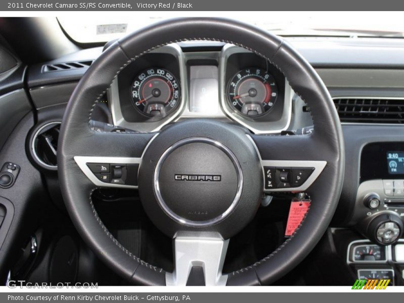 Victory Red / Black 2011 Chevrolet Camaro SS/RS Convertible
