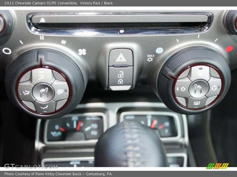 Victory Red / Black 2011 Chevrolet Camaro SS/RS Convertible