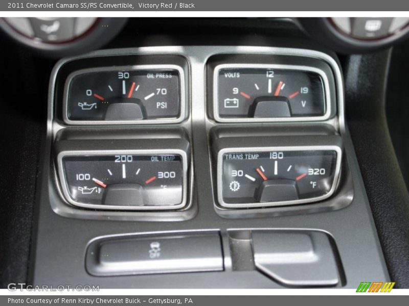Victory Red / Black 2011 Chevrolet Camaro SS/RS Convertible