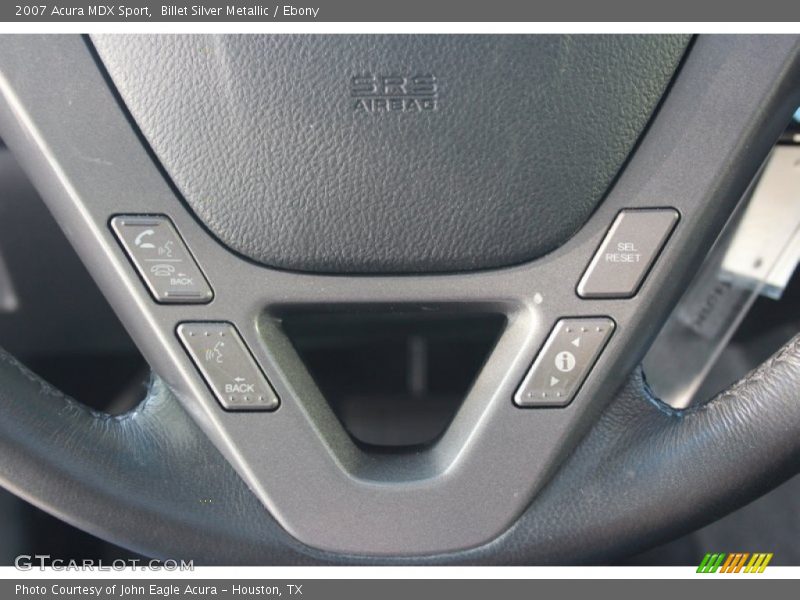 Billet Silver Metallic / Ebony 2007 Acura MDX Sport