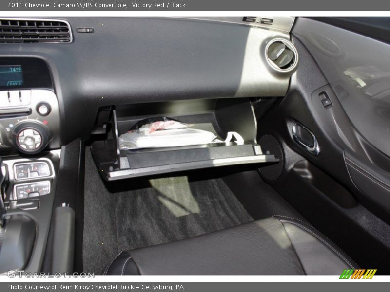 Victory Red / Black 2011 Chevrolet Camaro SS/RS Convertible