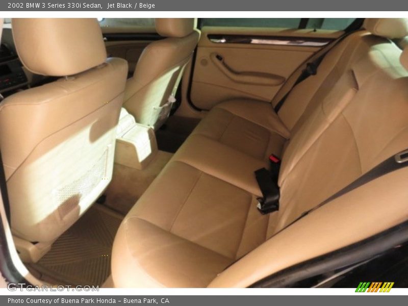 Jet Black / Beige 2002 BMW 3 Series 330i Sedan