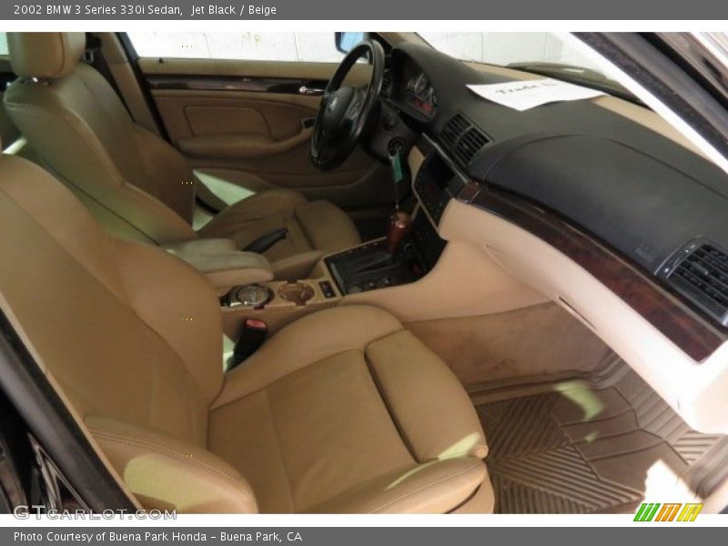 Jet Black / Beige 2002 BMW 3 Series 330i Sedan
