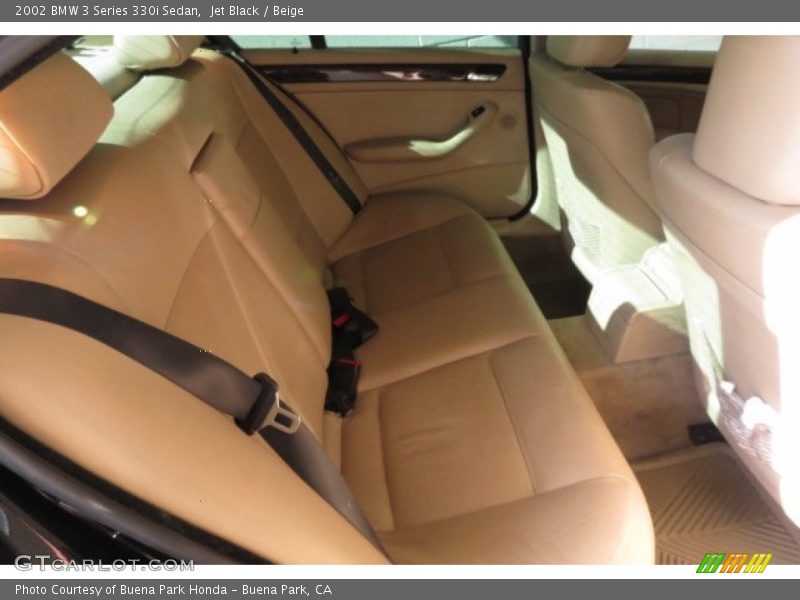 Jet Black / Beige 2002 BMW 3 Series 330i Sedan
