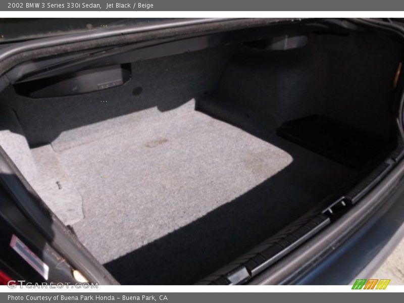 Jet Black / Beige 2002 BMW 3 Series 330i Sedan