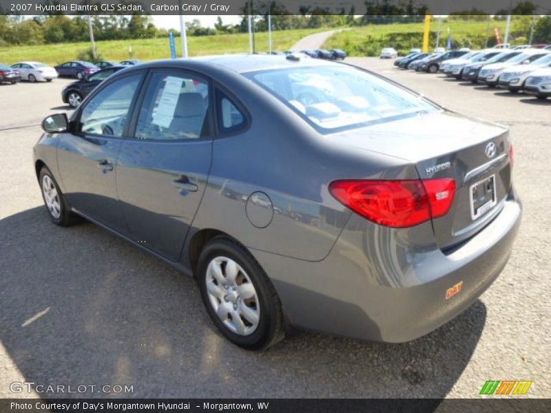 Carbon Gray / Gray 2007 Hyundai Elantra GLS Sedan