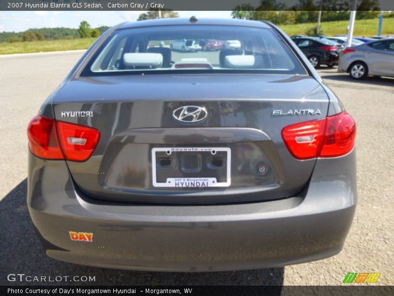 Carbon Gray / Gray 2007 Hyundai Elantra GLS Sedan