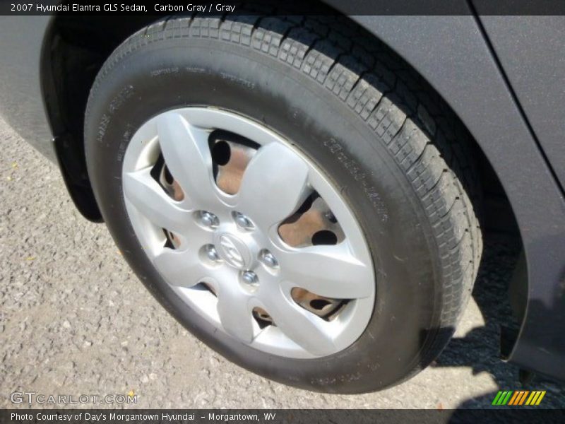 Carbon Gray / Gray 2007 Hyundai Elantra GLS Sedan