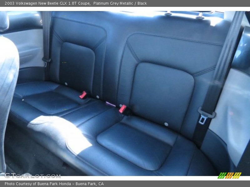 Platinum Grey Metallic / Black 2003 Volkswagen New Beetle GLX 1.8T Coupe