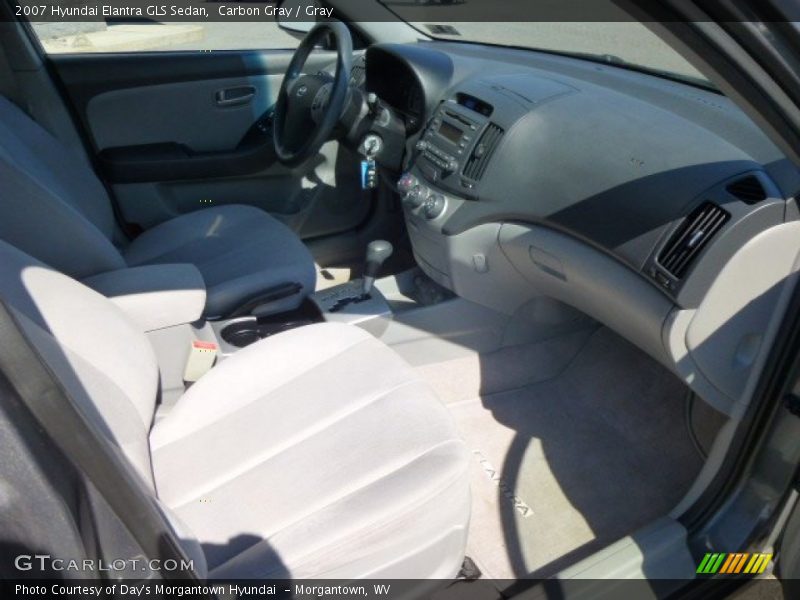 Carbon Gray / Gray 2007 Hyundai Elantra GLS Sedan