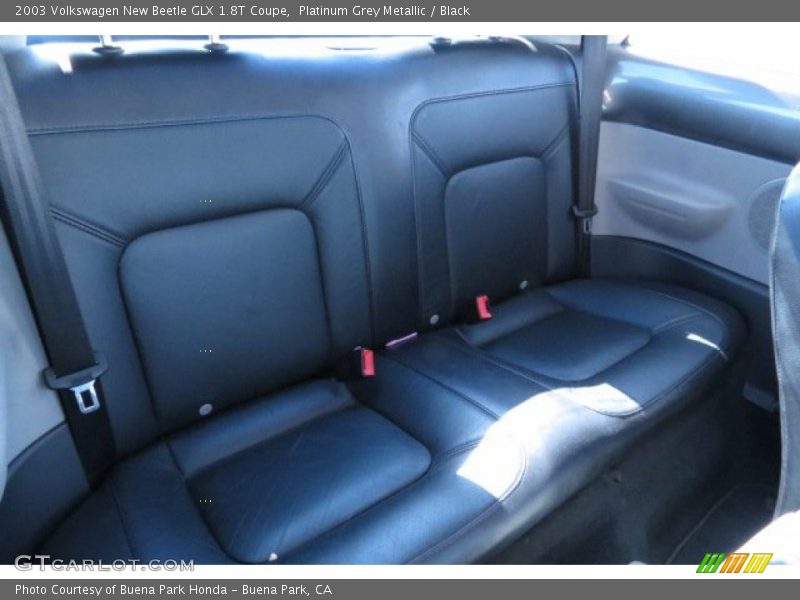 Platinum Grey Metallic / Black 2003 Volkswagen New Beetle GLX 1.8T Coupe