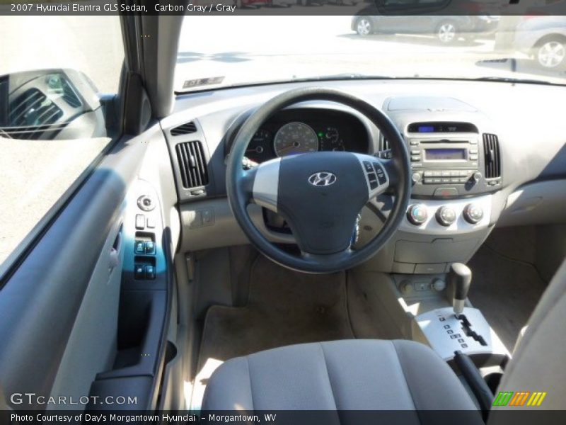 Carbon Gray / Gray 2007 Hyundai Elantra GLS Sedan