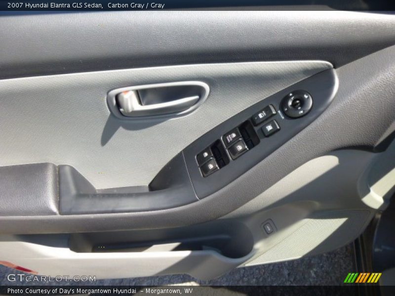 Carbon Gray / Gray 2007 Hyundai Elantra GLS Sedan