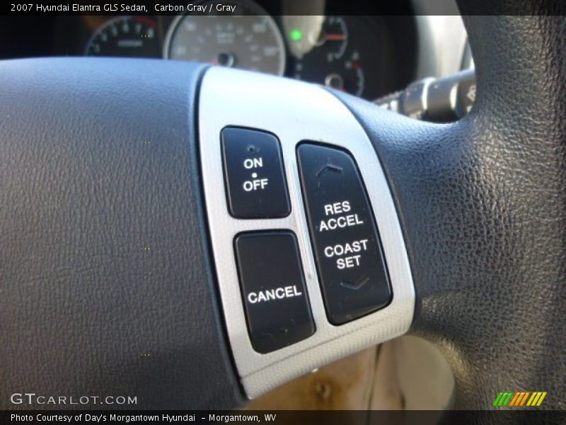 Carbon Gray / Gray 2007 Hyundai Elantra GLS Sedan