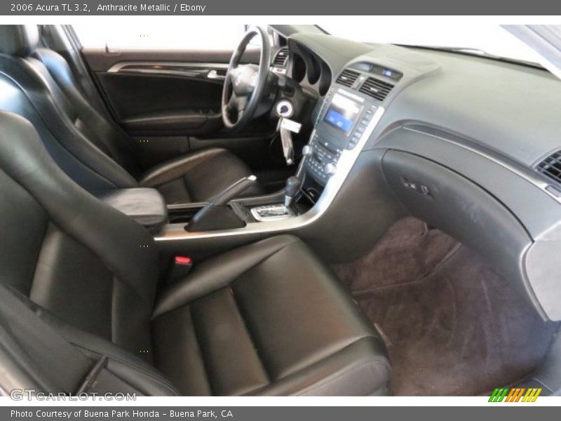 Anthracite Metallic / Ebony 2006 Acura TL 3.2