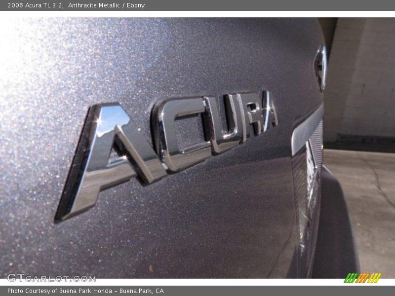 Anthracite Metallic / Ebony 2006 Acura TL 3.2