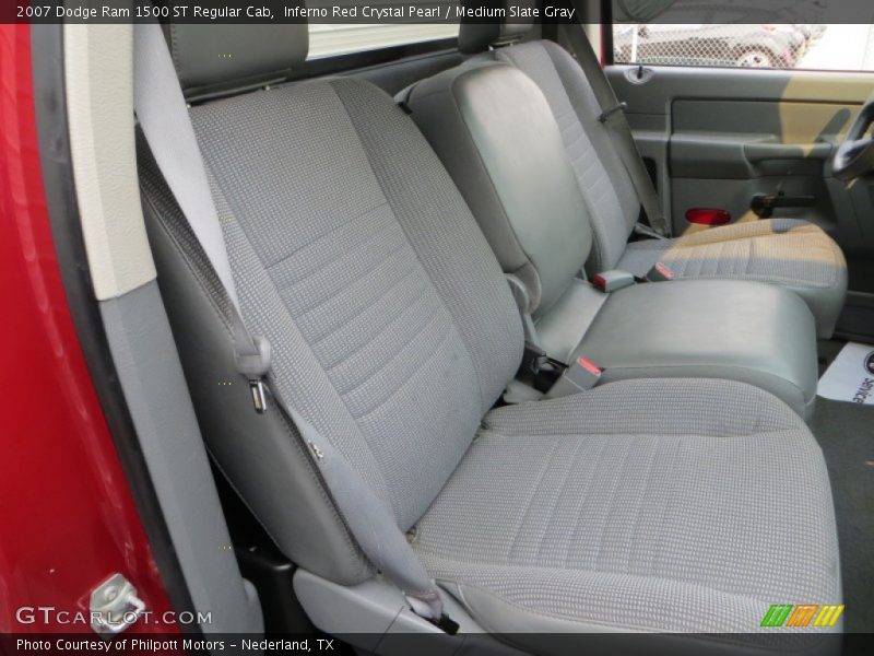 Inferno Red Crystal Pearl / Medium Slate Gray 2007 Dodge Ram 1500 ST Regular Cab