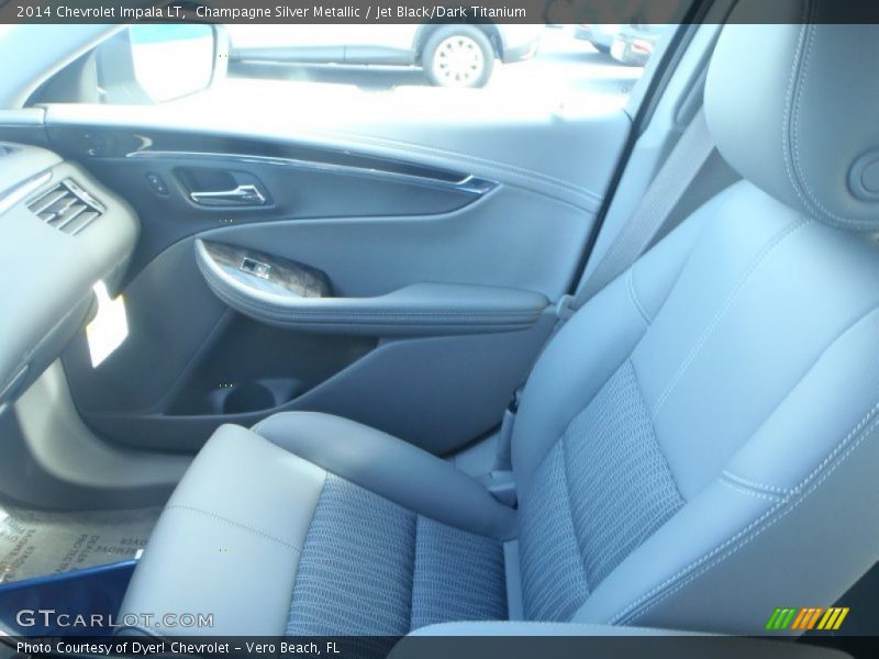 Champagne Silver Metallic / Jet Black/Dark Titanium 2014 Chevrolet Impala LT