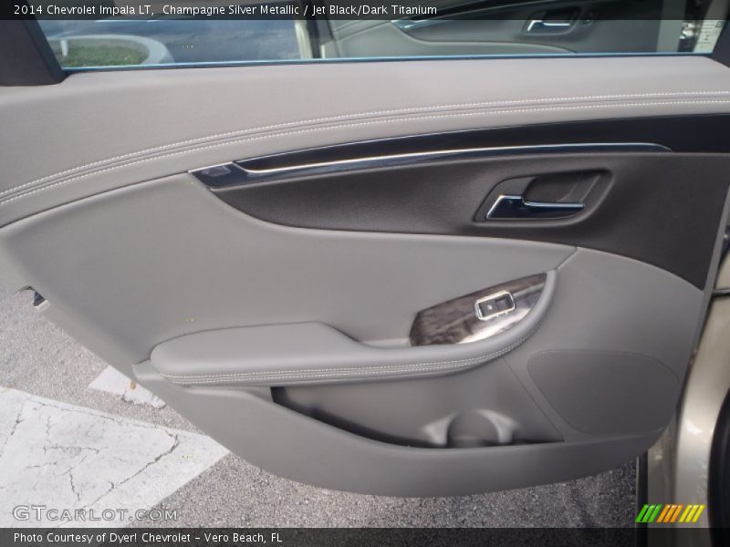 Champagne Silver Metallic / Jet Black/Dark Titanium 2014 Chevrolet Impala LT