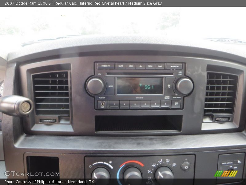 Inferno Red Crystal Pearl / Medium Slate Gray 2007 Dodge Ram 1500 ST Regular Cab
