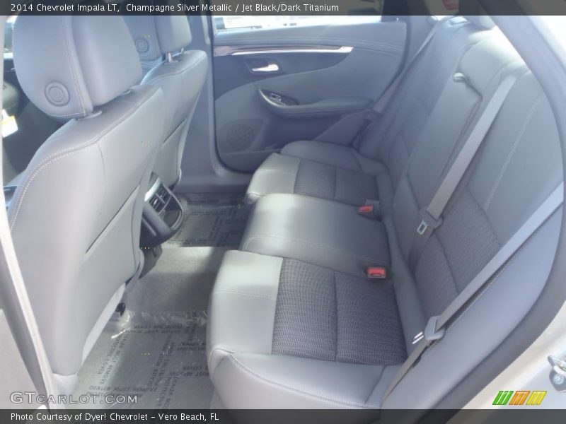 Champagne Silver Metallic / Jet Black/Dark Titanium 2014 Chevrolet Impala LT