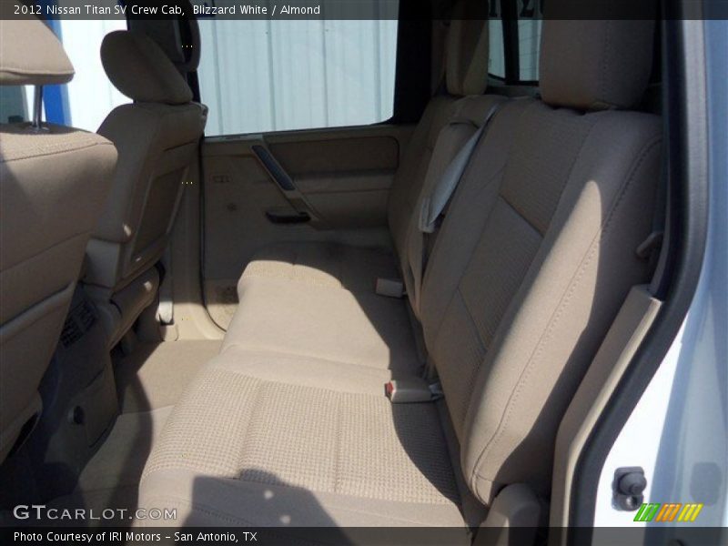 Blizzard White / Almond 2012 Nissan Titan SV Crew Cab
