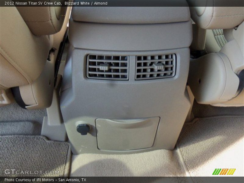 Blizzard White / Almond 2012 Nissan Titan SV Crew Cab