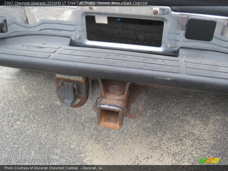 Summit White / Dark Charcoal 2007 Chevrolet Silverado 3500HD LT Crew Cab Dually
