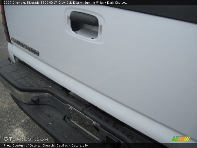 Summit White / Dark Charcoal 2007 Chevrolet Silverado 3500HD LT Crew Cab Dually