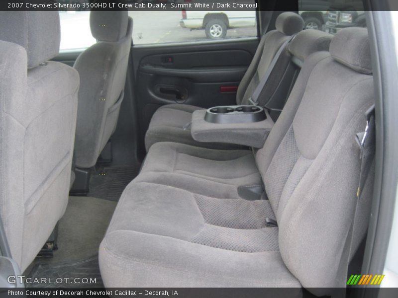 Summit White / Dark Charcoal 2007 Chevrolet Silverado 3500HD LT Crew Cab Dually