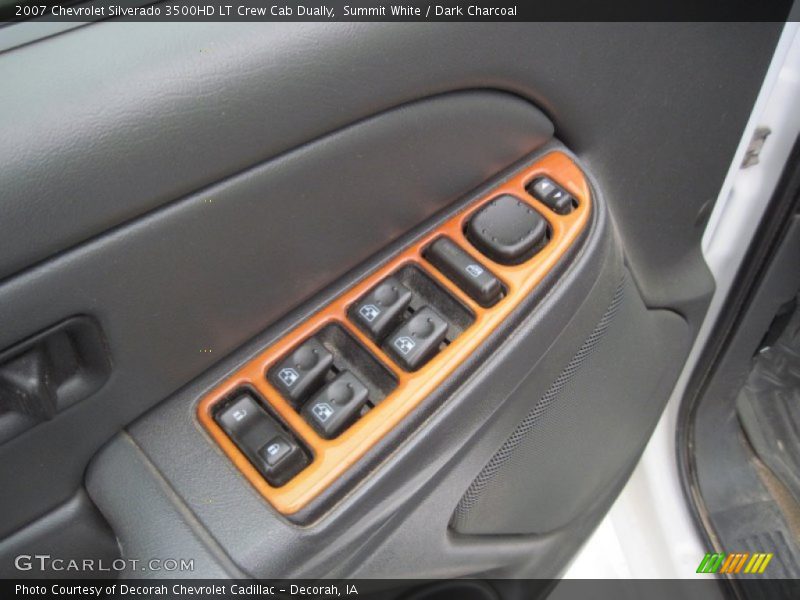 Summit White / Dark Charcoal 2007 Chevrolet Silverado 3500HD LT Crew Cab Dually