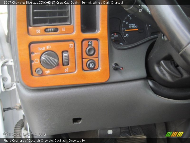 Summit White / Dark Charcoal 2007 Chevrolet Silverado 3500HD LT Crew Cab Dually