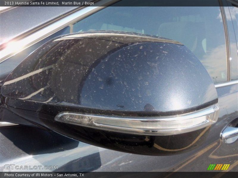 Marlin Blue / Beige 2013 Hyundai Santa Fe Limited